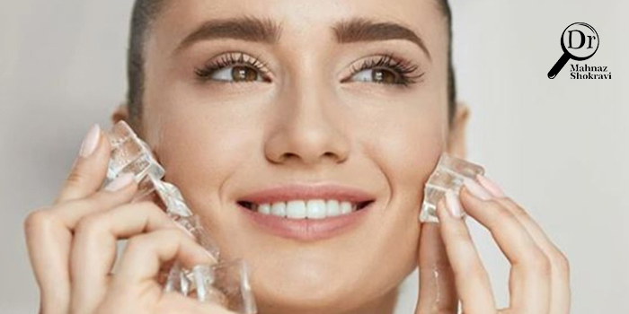 یخ چه فوایدی برای پوست دارد؟