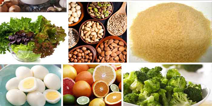 خوراکی های موثر در کلاژن سازی
