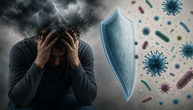 آیا استرس طولانی مدت باعث ضعیف شدن سیستم ایمنی میشود؟