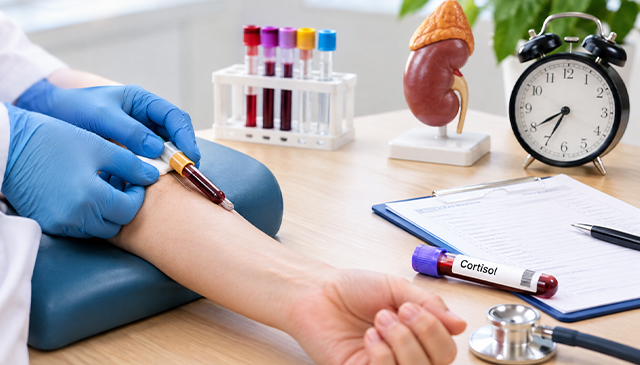 آزمایش کورتیزول چگونه انجام میشود؟